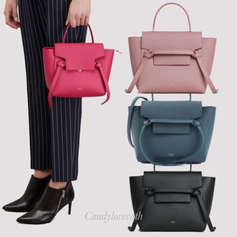 Sold x Celine nano belt bag - Raspberry - Picture 13 of 16